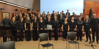 Apertura de curso de la UPNA con el Coro Juvenil. 12 septiembre.